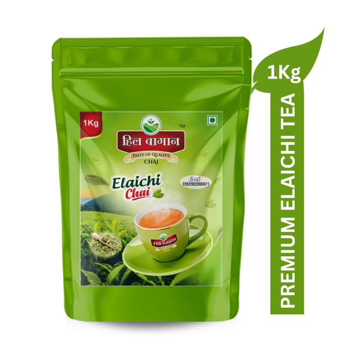 Hill Bagan Elaichi CTC Tea | Hand Picked From Hill Bagan 1 kg(Cardamom)